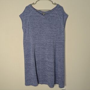 NWT Talbot's Women's Size X Heather Blue Sleeveless Dress